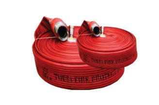 TULSI FIRE PROTECT RUBBER LINED HOSE:NTI-FH-TFP